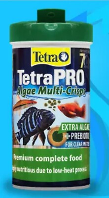 Pro Algae Multi Crisps make fish immune systems colour energy sheets floating