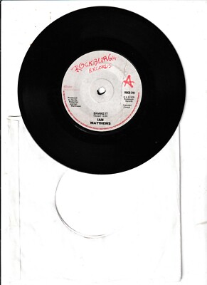 7'' Single - Ian Matthews - Shake it - 1978 --