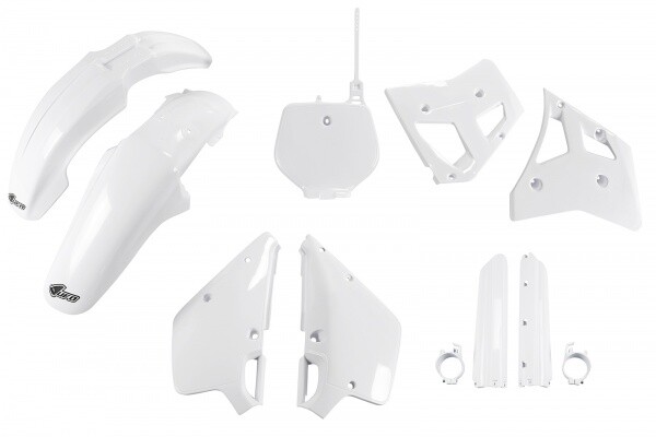 Kunststoff Verkleidung Kit Full Yamaha YZ 250 1992 Weiß Ufo Plast-image