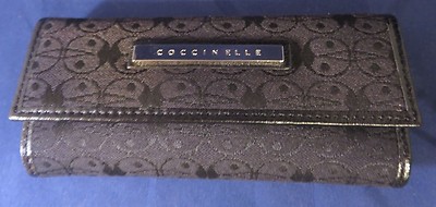 Coccinelle Black Key Valet Wallet Hand Made Holds 6 keys - Ladybug Design??