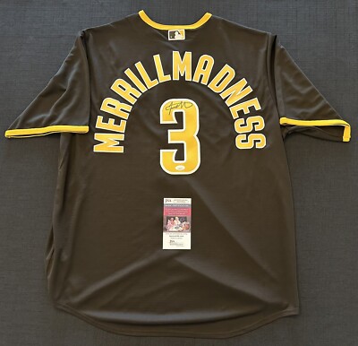 MERRILL サイン入り ユニフォーム Jackson Merrill Signed Authentic Merrill Madness Jersey