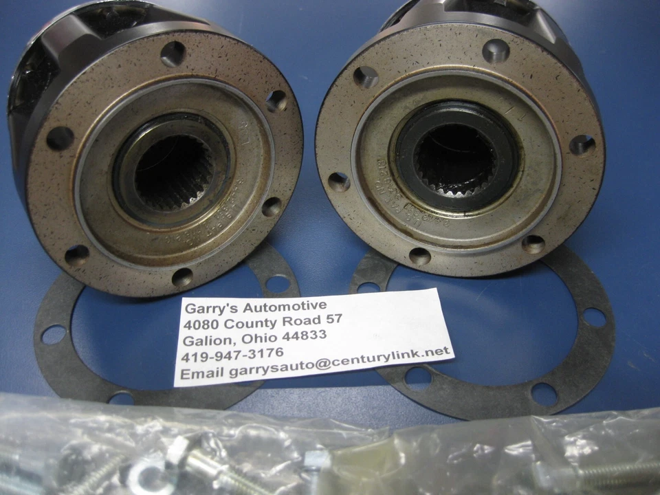 WARN 29087 4x4 bujes de bloqueo manual para camioneta Nissan carrocería dura 84-86,5 Foto 2 de 3