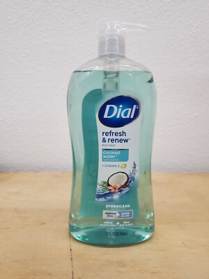 Dial Body Wash Coconut Water With Bamboo Leaf Extract 32 Fluid