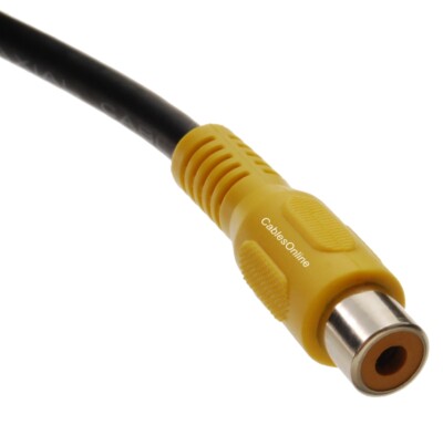 2 Connecteurs RCA Femelle 4 Sorties Concentriques - Montage Panneau 6 Pôles - Uxcell