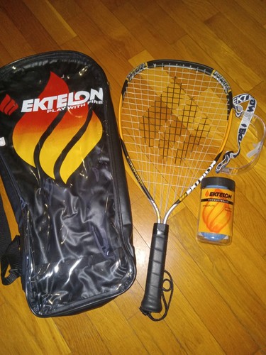 Ektelon Play With Fire Avenger Racquet Set of 2 Balls, Eye guard ...