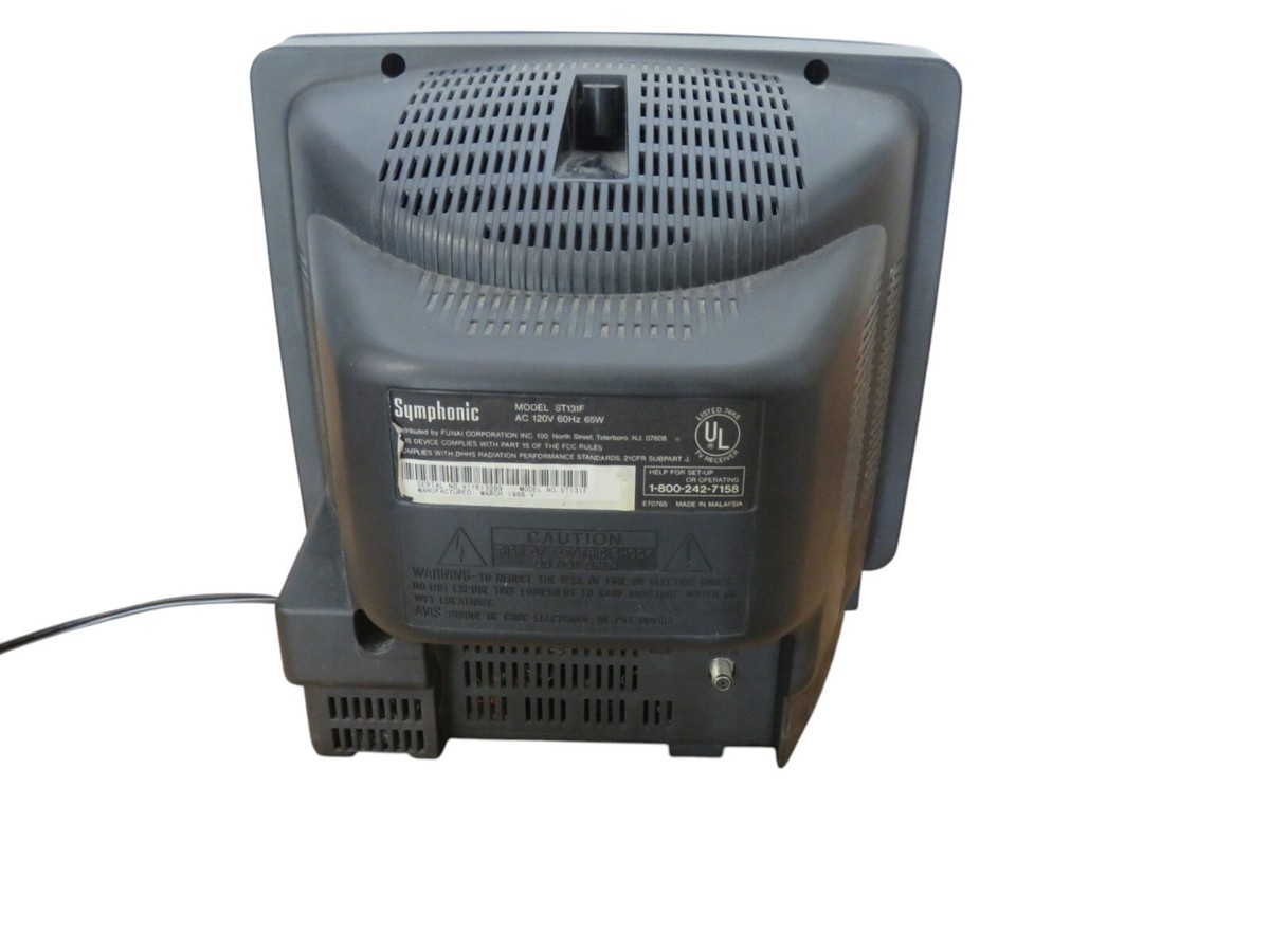 テレビ nicknicknick Symphonic CRT TV Retro N64 Gaming Television Vintage 13