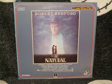 The Natural Laserdisc LD Robert Redford Glenn Close Free Ship 50