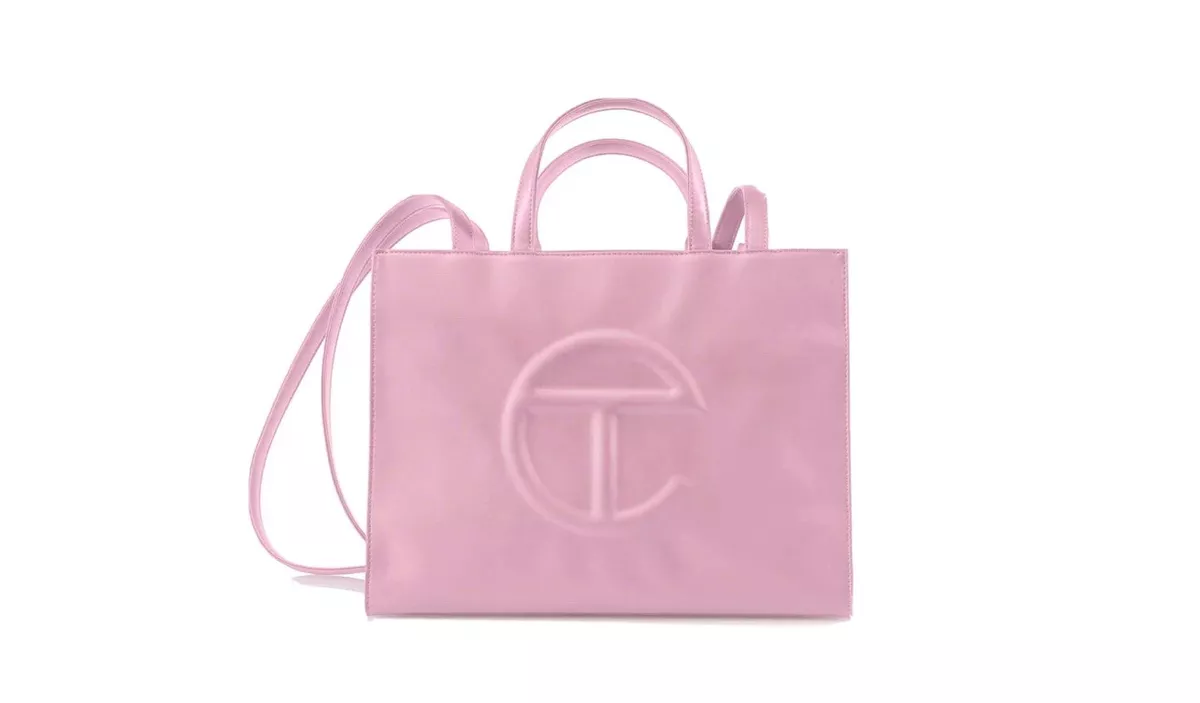 Telfar Vegan Leather Shopping Bag Medium BUBBLEGUM NEW