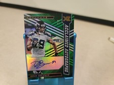 2022 Panini XR Doug Baldwin Auto SSP 2/5 Green Seahawks