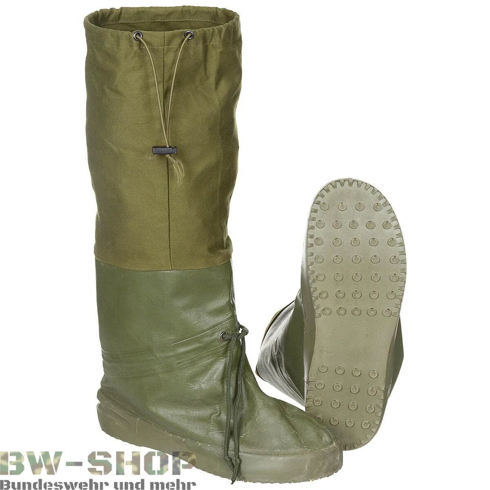 ORIGINAL BUNDESWEHR KSK ÜBERSCHUHE HEATPAC BW STIEFEL SCHUHE MUKLUK NÄSSESCHUTZ