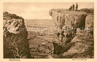 Staffelberg view of the Main Valley rock viewpoint
