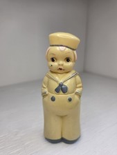 Rare Antique Made in Japan Celluloid Sailor Toy Hand Painted Early 1900s Vintage