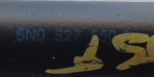 6N0827550A Dämpferstange der Hintertür. Links VOLKSWAGEN POLO 3a Serie 1.3 Ber.