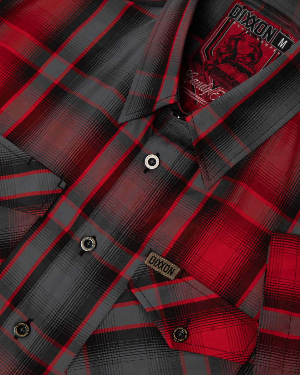 Dixxon Flannel CANDY FLAKE Bamboo Short Sleeve Shirt - Men's 2XL