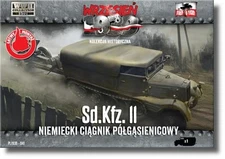 FTF 1/72 scale German 3-ton half-truck Sd.Kfz.11 plastic model kit PF72041