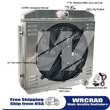 At Radiator Shroud Fan For 1955-1957 Chevy Bel Air Nomad 150 210 Del Ray 3.8l L6 At Radiator Shroud Fan For 1955-1957 Chevy Bel Air Nomad 150 210 Del Ray 3.8l L6