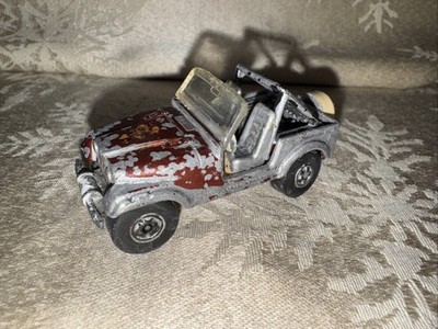 VINTAGE HOT WHEELS REAL RIDERS JEEP CJ-7 1981 BROWN JEEP 1:64 DIECAST