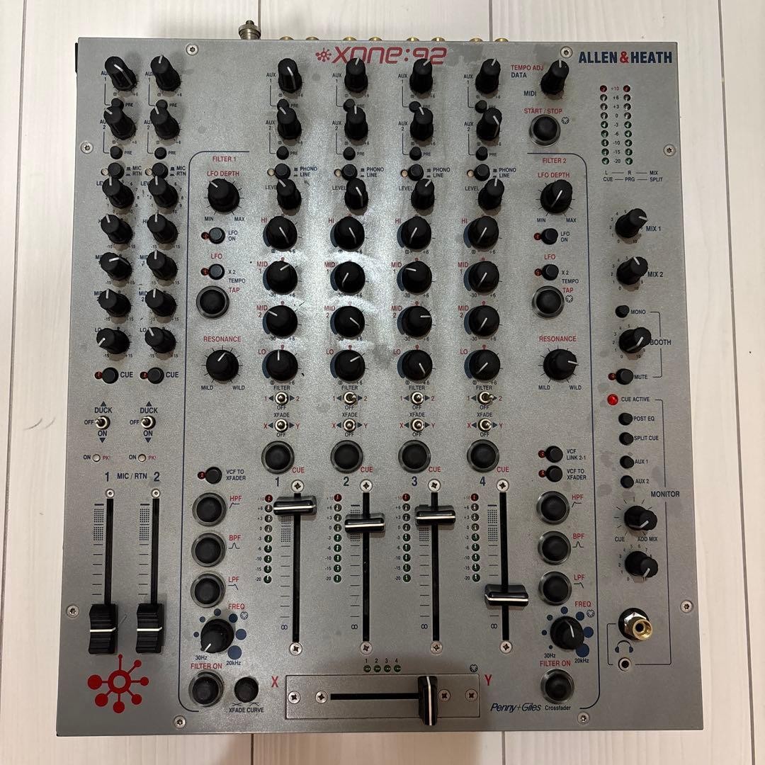 Allen & Heath Xone:92 6 Channel DJ Mixer Analog VCF XLR TRS Mixer