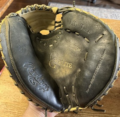 Rawlings GG Elite Leather Catchers Mitt 32.5” Baseball Glove
