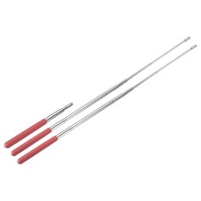 3pcs Telescopic Teachers Pointer Teaching Pointer 39 Inch, Red