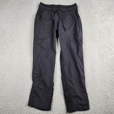 Lululemon Pants Womens 4 Black Dance Studio Crop Athleisure Running Yoga
