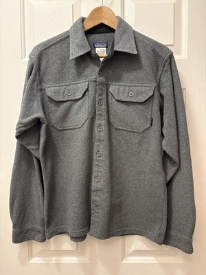 Vintage Patagonia Men's Fleece Work Shirt / CPO Button Up Common Threads Size S