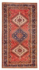 Traditional Vintage Hand-Knotted Area Rug 5'3" x 9'10" Oriental Wool Carpet
