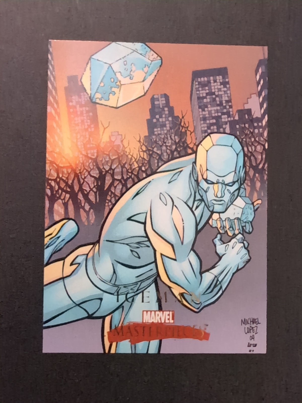 🦸🔥2008 Upper Deck Marvel Masterpieces Set 2 #36 Iceman🦸🔥
