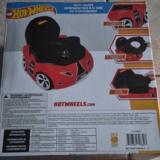 Hot Wheels Vehicles Potty Trainer Chair, Red Boys Potty Training Seat 470830