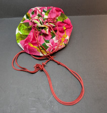 Travel Jewelry Organizer Bag Floral Multicolor Oriental Case Drawstring Bag 7"