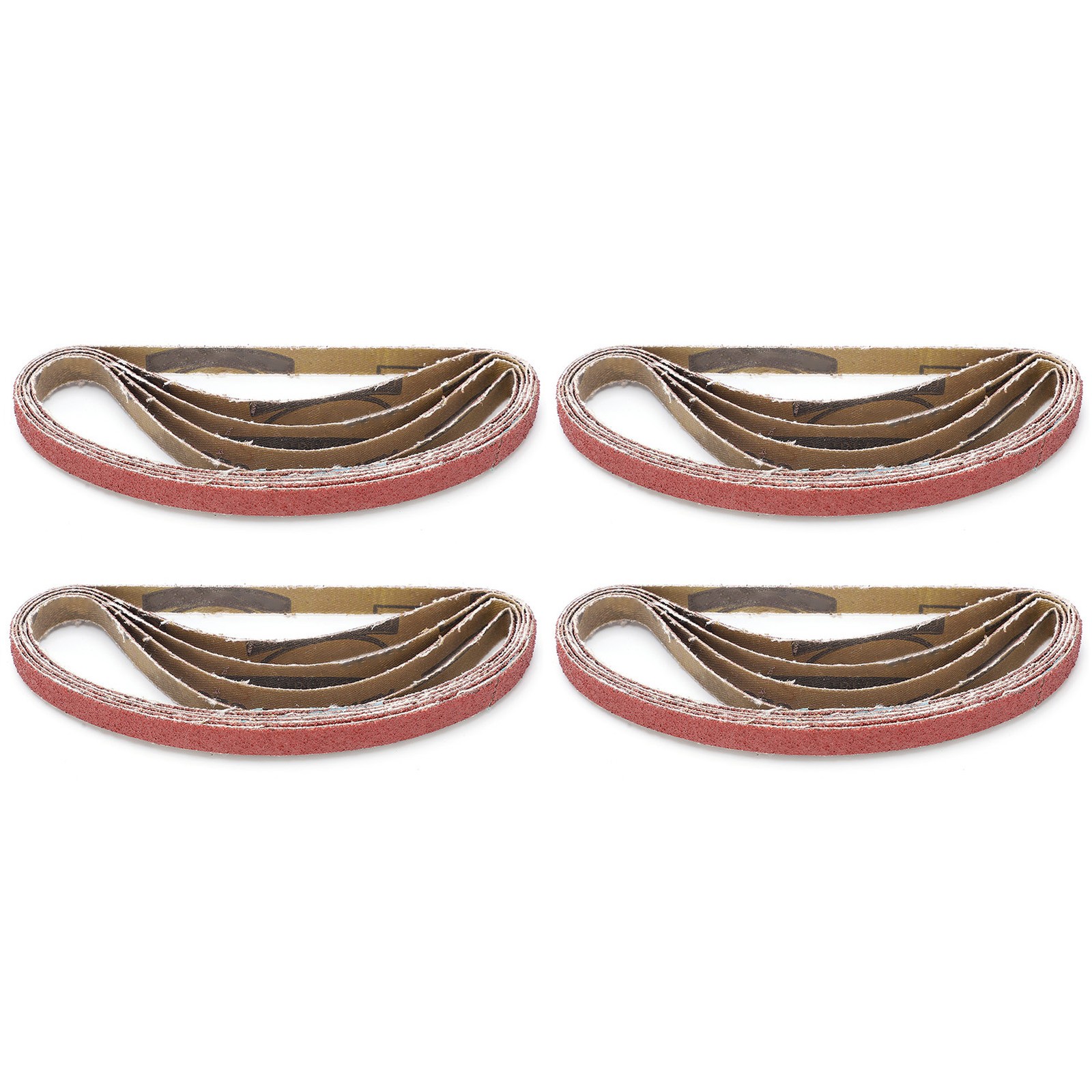 20Pcs Sandpaper Belt Sanding Abrasive Strip Replacement Tool For Sander