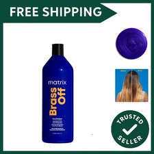 Matrix | Brass Off | Blue Toning Shampoo to Correct Orange Undertones on Ligh...