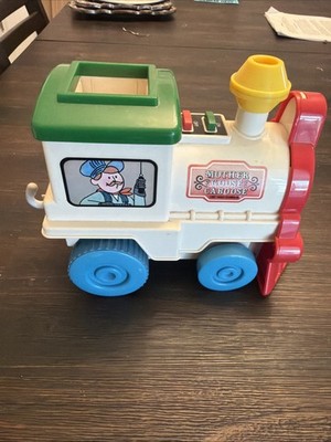 V Tech Mother Goose Express Train Vintage 1989 Sounds Work