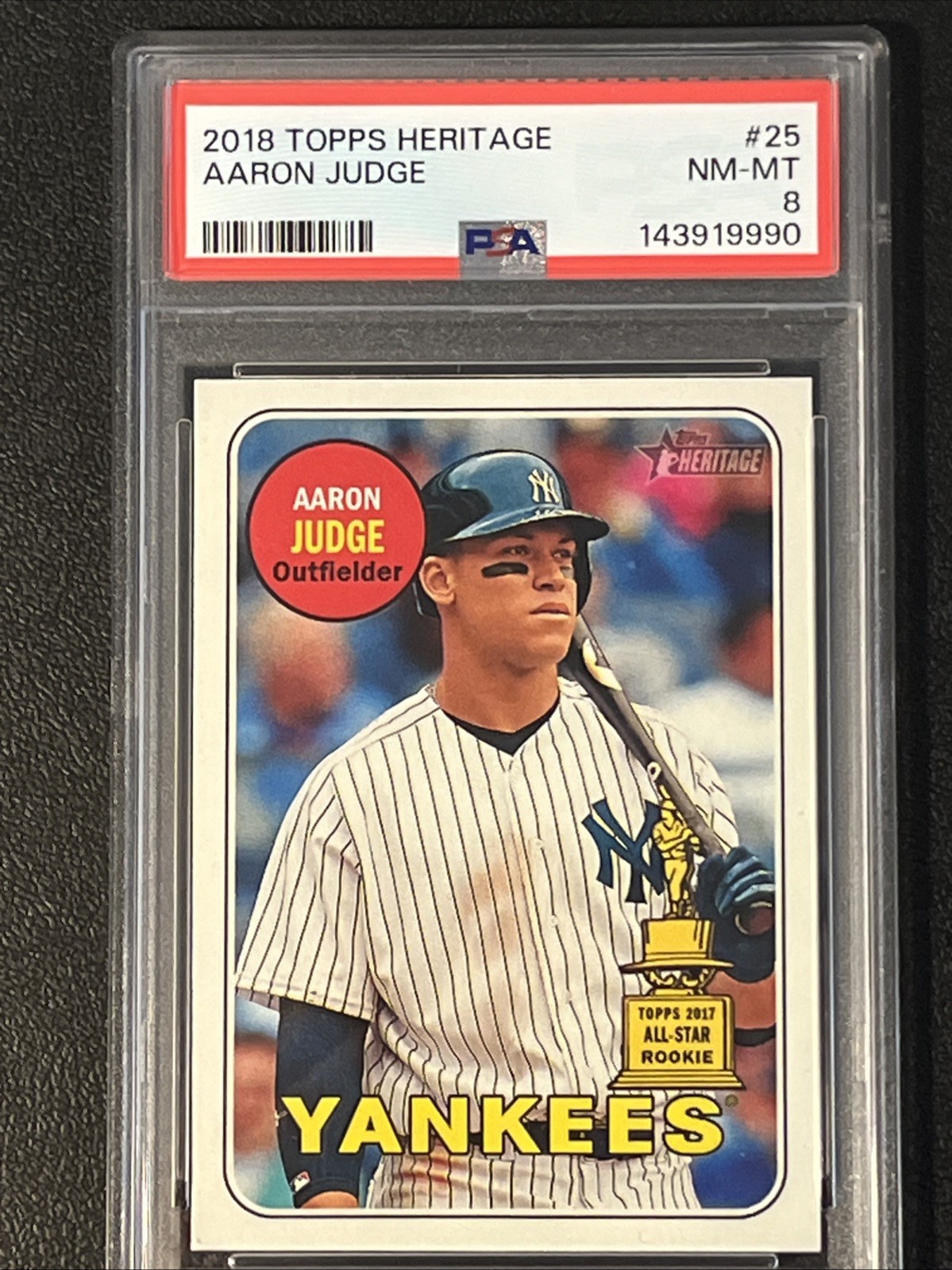 Topps Aaron Judge front