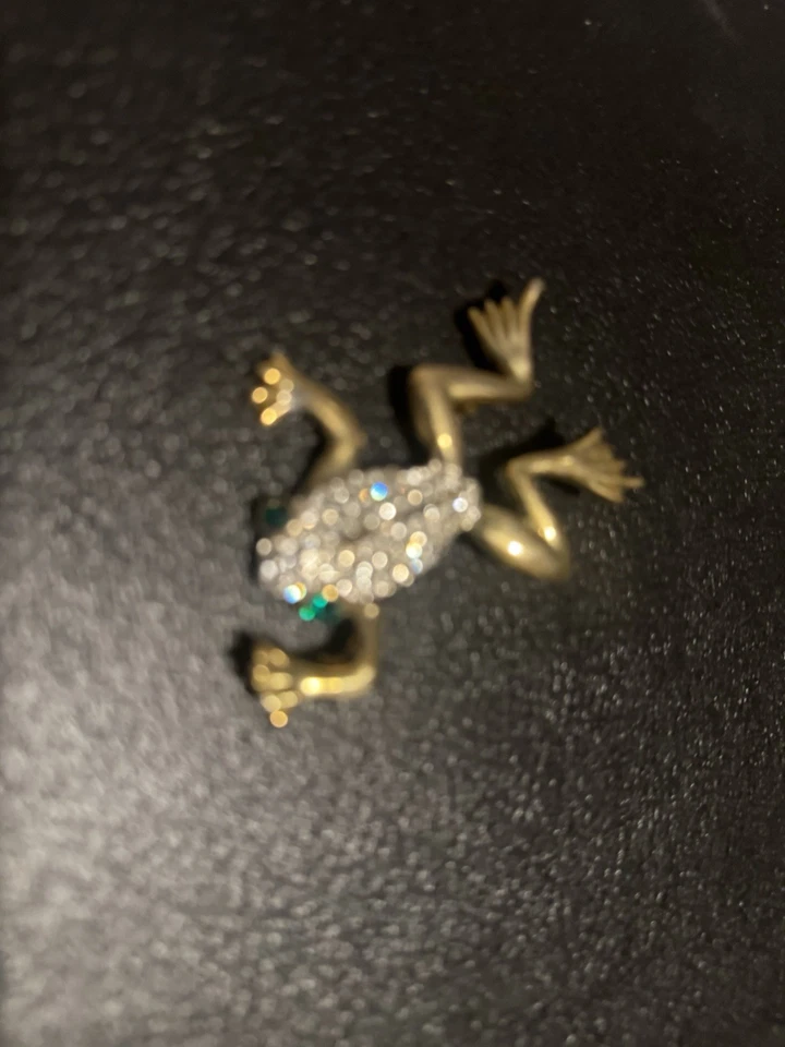 Broches de animales vintage con estrás para mujer 9 brillantes prendedores para mascotas Foto 4 de 4