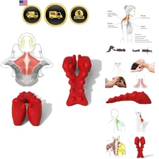 Trigger Point Massager Neck Shoulder Pain Relief Upper Back Tension Tool