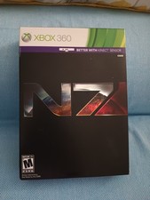 Mass Effect 3 N7 Collector Edition Steel Book Case XBox360 Complete Tested