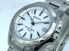 SEIKO BRIGHTZ Radio Wave Control Solar Men's Watch SS White Dial 7B24-0AT0