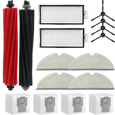 Bürste Beutel Filter Mopp Zubehör für Roborock Q8 Max/Max+,Q5 Pro+ Staubsauger