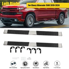 For Silverado/Sierra Double Cab 2019-2023 6" Running Boards Nerf Bars Side Steps