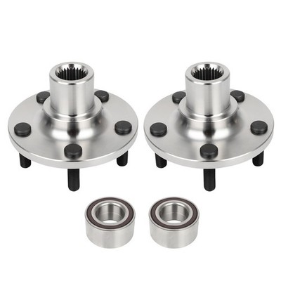 (2)X Front Wheel Hub & Bearing Kits For 2012-2017 2018 Ford Focus 1.0L 2.0L 2.3L