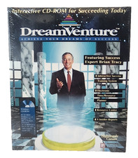 DreamVenture Interactive CD-ROM Software Brian Tracy Nightingale NOS New Sealed