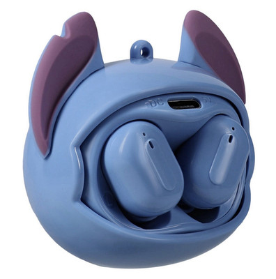 Disney Skullcandy Sesh Evo Bluetooth True Wireless Earbuds Blue/Purple w/ Case