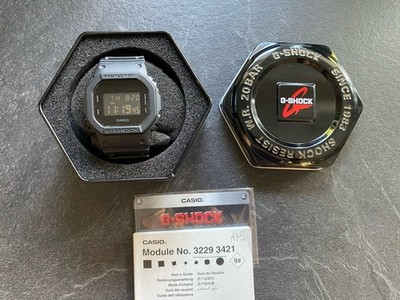 Casio G-Shock DW-5600BB-1ER, komplett schwarz, OVP, top Zustand