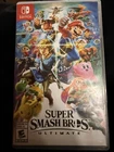 Super Smash Bros. Ultimate Nintendo Switch Game Cartridge & Case tested