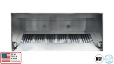 NSF 9 FT Commercial Kitchen Hood Certified Hood Only
