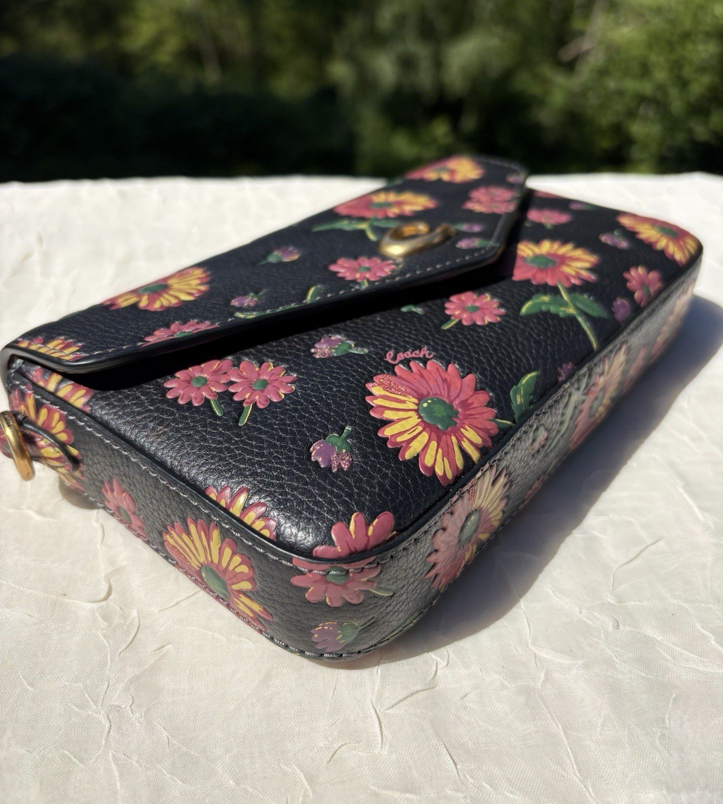 COACH Wyn Crossbody Bag With Floral Print And Matching Wallet CM518 image 6
