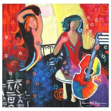 Sonia Del Signore- Serigraph "Artist's Life"