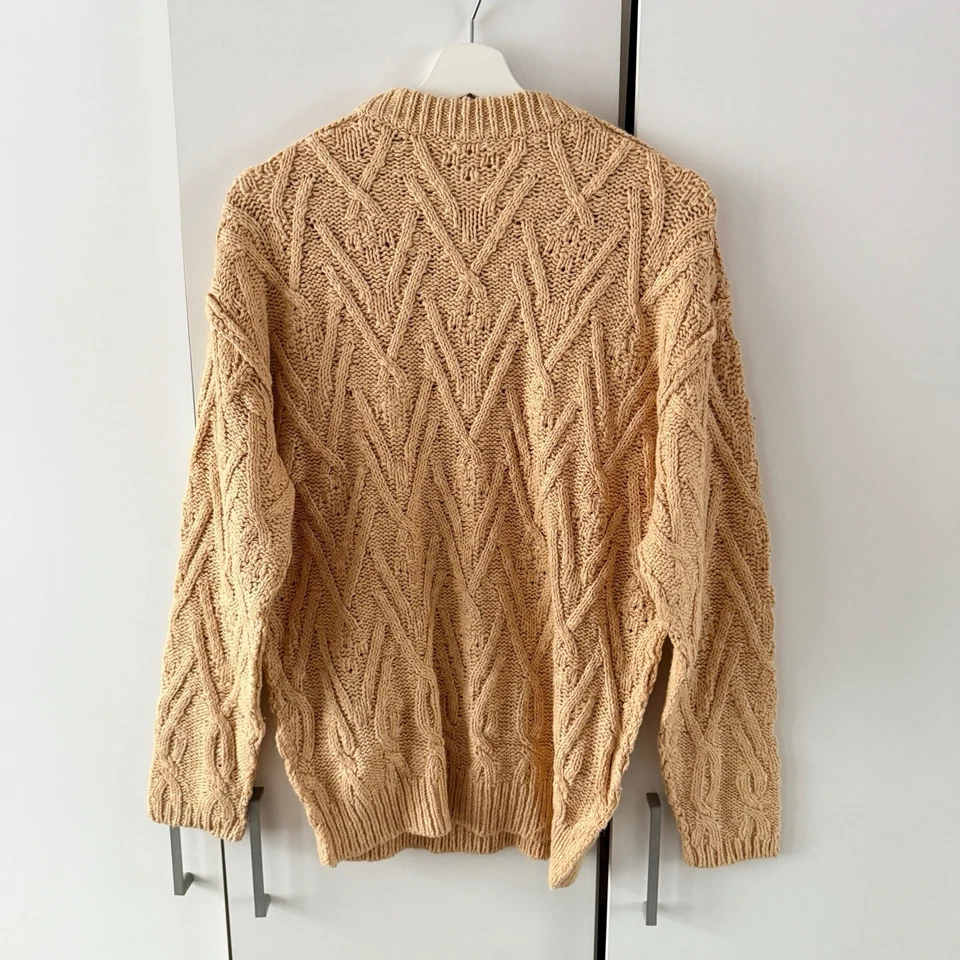 Free People Isla Cable Tunic Cable Knit Sweater Size XS - Image 2 of 4