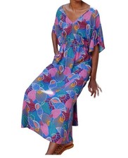 FARM Rio Seashell Cover Up Maxi Dress Womens Size Small